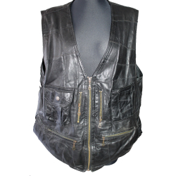 KAMIZELKA MOTOR SKÓRA rozm. 2XL